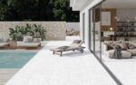 Carrelage effet pierre corallienne