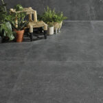 Carrelage effet pierre bleue