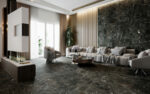 Carrelage effet pierre lumineuse