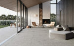 Carrelage terrazzo coloré