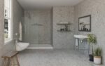 Carrelage terrazzo contemporain