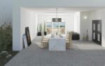 Carrelage terrazzo contemporain