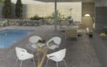 Carrelage terrazzo contemporain