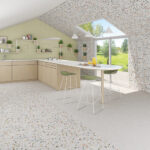 Carrelage terrazzo moucheté 80x80
