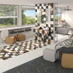 Carrelage terrazzo moucheté 80x80