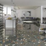 Carrelage terrazzo moucheté 80x80