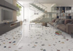 Carrelage terrazzo moucheté 80x80