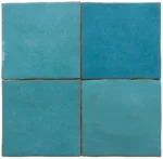 Carrelage aspect zellige 5x20 et 10x10