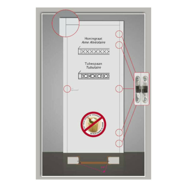 Porte invisible 13