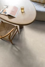 Sol vinyle effet bois beige