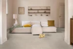 Sol vinyle effet bois beige