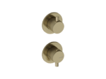 Pour la duche or brossé