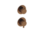 Pour la duche or brossé