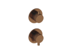 Pour la duche or brossé