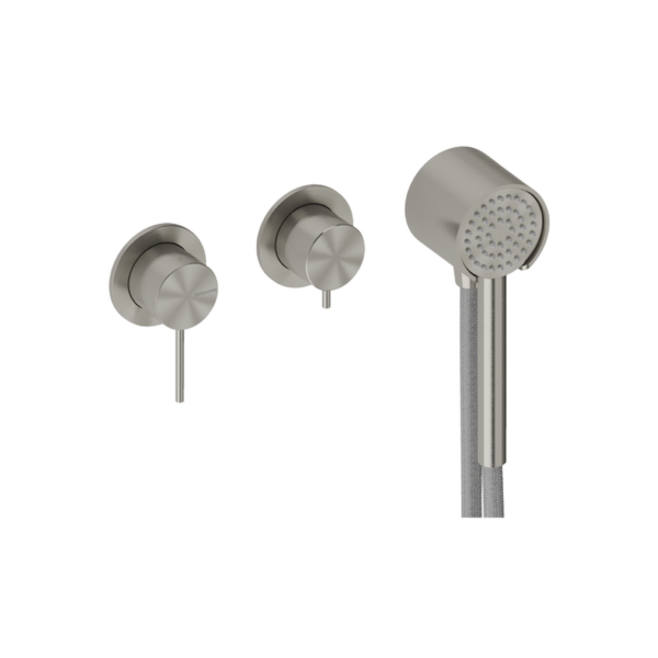 Pour la duche nickel brossé