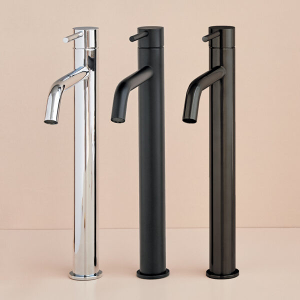 Pour lavabo or brossé
