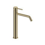 Pour lavabo or brossé
