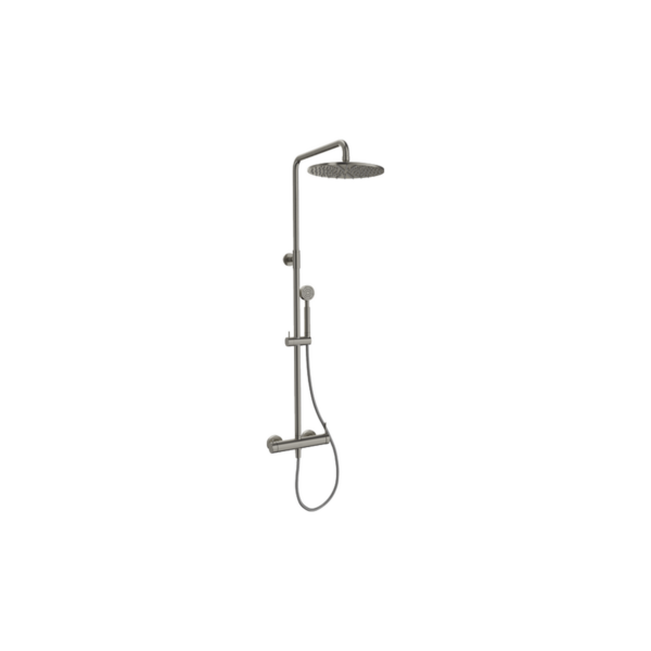 Pour la duche nickel brossé