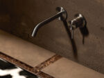 Pour lavabo nickel brossé