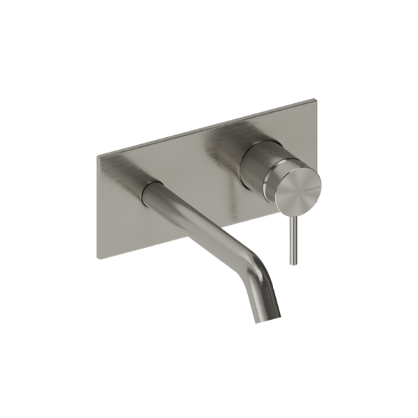 Pour lavabo nickel brossé