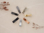 Accessoires pour parois de douche or brossé