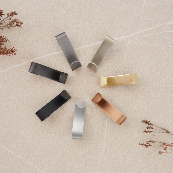 Accessoires pour parois de douche or brossé