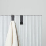Accessoires pour parois de douche or brossé