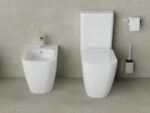 Sanitaires blanc brillant