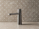 Pour lavabo noir mat
