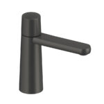 Pour lavabo noir mat