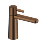Pour lavabo noir mat