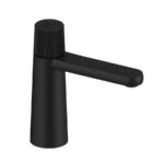 Pour lavabo noir mat