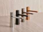 Pour lavabo noir mat