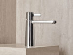 Pour lavabo noir mat