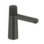 Pour lavabo noir mat
