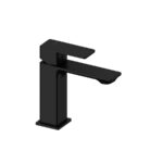 Pour lavabo noir mat