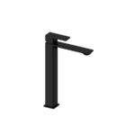 Pour lavabo noir mat