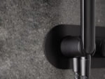 Pour la duche noir mat