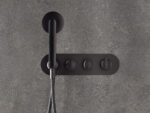 Pour la duche noir mat