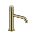 Pour lavabo or brossé
