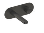 Pour lavabo noir mat