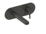 Pour lavabo noir mat