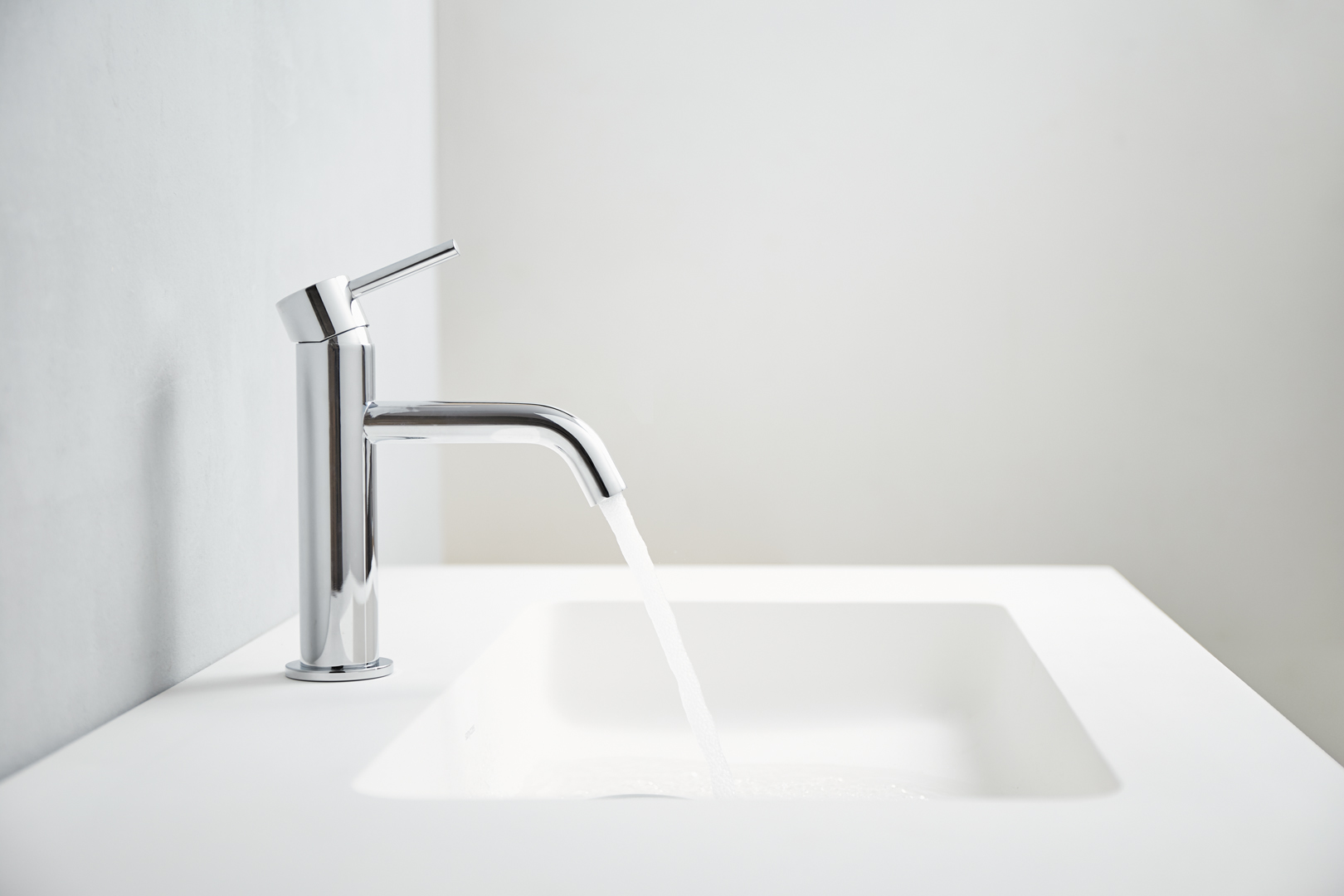 Pour lavabo or brossé