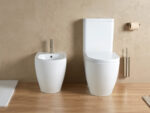 Sanitaires blanc brillant