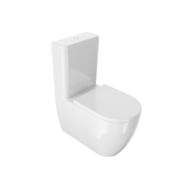 Sanitaires blanc brillant