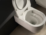 Suspendu blanc brillant