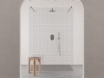 Verre fixe decor