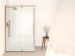 Parois de duche ice fume