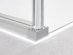 Parois de duche ice fume