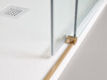 Parois de duche ice fume